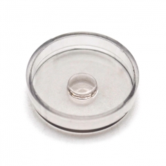 Replacement Acrylic Button for DotMod DotAIO Mod 1pc - Black