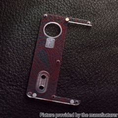 Authentic MK MODS Replacement Topo Inner Door for dotMod dotAIO V2 Pod - Red