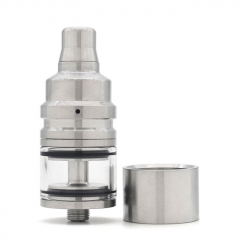 SXK Duetto Lucido Style 22mm 316SS MTL RTA 2.5ml - Silver