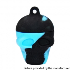 Rubyvape E-Liquid Empty Silicone Bottles for E-Cigarette (3ml) - Black Blue