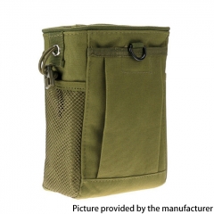 Outdoor Tactical Nylon Waterproof Pull-out Sports Bag for Mountaineering Storage Recycling - Army Green