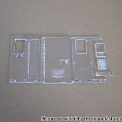 SSPP Styple Sturdy Super Secret Front Back Panel for the Cthulhu AIO Box Mod - Translucent