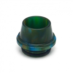 Replacement Large Bore 810 Resin Drip Tip for 528 Goon Kennedy Battle Mad Dog RDA RTA Tank - Green