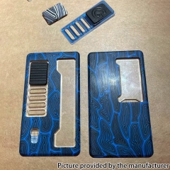 Replacement Front + Back Cover Panel Plate for dotMod dotAIO - Blue