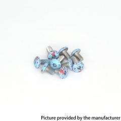 Authentic MK MODS Replacement Splatter Screws for Billet Box Mod Kit 9PCS - Tiffany