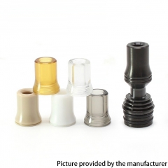 Four One Five 415 Tombo Giri Baby Style 510 Drip Tip Set 510 Connector + Mouthpieces - Black