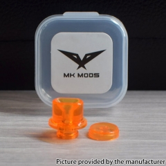 Authentic MK MODS Whistle V2 Drip Tip Button Set for Dotaio V1 V2 Lite V2 Cthulhu Aio Mod Kit- Orange