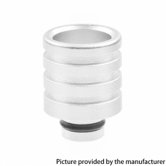 Replacement 510 Drip Tip Aluminum Mouthpiece for RTA RDA Vape Tank - Sliver