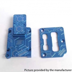 Zeza Switch Style Inner Plate Set for SXK BB Billet Box Mod Kit - Blue
