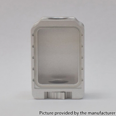 Yec Container X Style Aluminum Boro Tank with Air Intake Adjustment Function for SXK BB Billet AIO Box Mod Kit - Silver