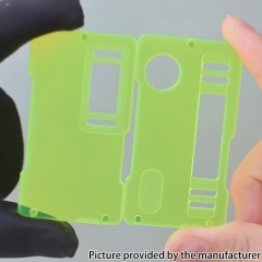Authentic MK MODS V2 Acrylic Replacement Front + Back Cover Panel Plate for Dotaio V2 Mod - Fluo Green