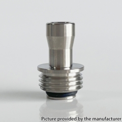 Monarchy Tapered Style Titanium Alloy 510 Drip Tip for Billet Box Boro Tank - Sliver