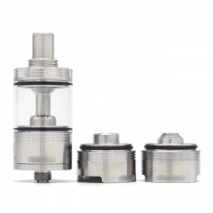 (Ships from Germany)ULTON Moka Style 22mm RTA 4.5ml w/7 Airpins + 3 Chambers - Sliver