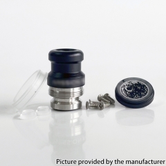 Mission XV KB2 Style Intergrated Drip Tip Button Set - Black