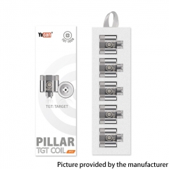(Ships from Bonded Warehouse)Authentic Yocan Pillar TGT Quad Coil 5pcs