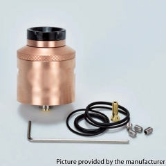 Kali Style 28mm RDA Rebuildable Dripping Atomizer with BF Pin - Copper