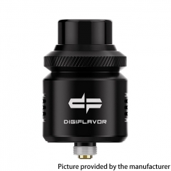 (Ships from Bonded Warehouse)Authentic Digiflavor Drop RDA V2 24mm with BF Pin - Black