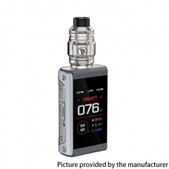 (Ships from Bonded Warehouse)Authentic GeekVape T200 Aegis Touch 200W 18650 Box Mod Kit 5.5ml - Silver