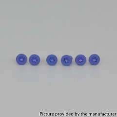 Authentic MK MODS Titanium Screws for Centaurus B80 AIO Kit 6PCS - Blue Purple
