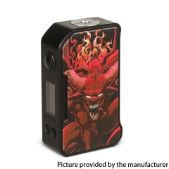 (Ships from Bonded Warehouse)Authentic Dovpo MVP 220W 18650 Box Mod - Fire Demon Beast-Black