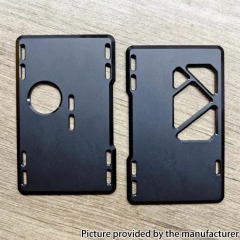 Acrylic Replacement Cover Panel Plate for Pulse Aio V2 Mod 2PCS - Black