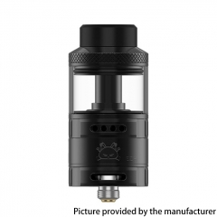 (Ships from Bonded Warehouse)Authentic Hellvape Fat Rabbit Solo RTA 25mm DL / RDL 4.5ml - Matte Full Black