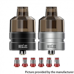 (Ships from Bonded Warehouse)Authentic Uwell Aeglos Tank Pod 4.5ml With Coil - Stainless Steel