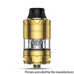 (Ships from Bonded Warehouse)Authentic Vapefly Kriemhild II 25mm Sub Ohm Tank Clearomizer 4ml (War Version) - Gold