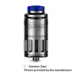 (Ships from Bonded Warehouse)Authentic Wotofo Profile 25mm RDTA / RDA w/BF Pin 6.2ml - Silver