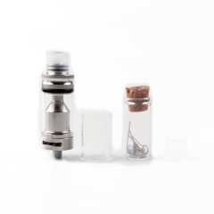 PT Style RTA Rebuildable Atomizer by SER - Silver
