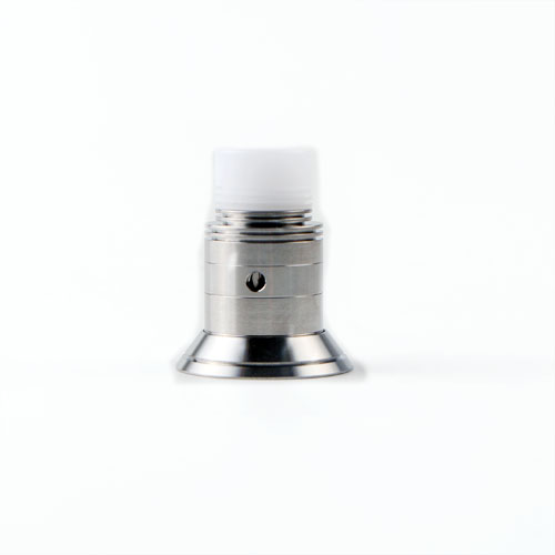 Origen Little Style Bottom Feeding 316SS Atomizer with Beauty Ring by SER - Silver