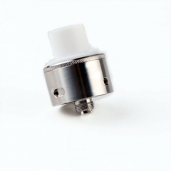 Ivogo 316SS Evil Monk Postless Rebuildable Dripping Atomizer - Silver