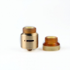 GOON LP Styled RDA Rebuildable Dripping Atomizer with Extra Cap by SER - Brass
