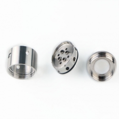 Ivogo 316SS Evil Monk Postless Rebuildable Dripping Atomizer - Silver
