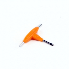 T Style 3 Sizes Screwdrivers - Silver Orange