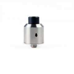 Oatty Style 1:1 Squonker RDA Bottom Feeding Atomizer by SER - Silver