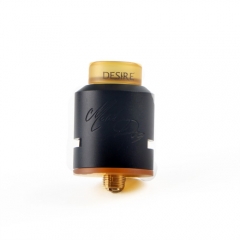 Mad Dog Style 24mm Rebuildable Dripping Atomizer RDA - Black