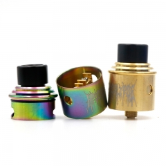 Apocalypse Apocalypse GEN 2 Style 24mm RDA Rebuildable Dripping Atomizer - Silver