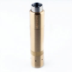 Kennedy Style 24mm Hybrid Mechanical Mod + Kennedy Trickster 24 Style RDA Kit - Brass