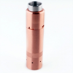 Kennedy Style 24mm Hybrid Mechanical Mod + Kennedy Trickster 24 Style RDA Kit - Copper