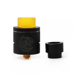 CSMNT Cosmonaut Style 24mm RDA Rebuildable Dripping Atomizer - Black