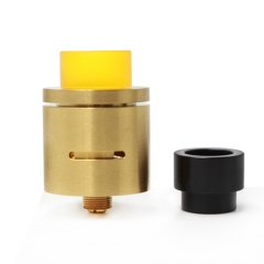 CSMNT Cosmonaut Style 24mm RDA Rebuildable Dripping Atomizer - Gold