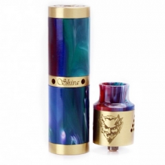 Shiva Style Mechanical Mod w/ Baal V4 Styled RDA Atomizer Kit - Multicolor