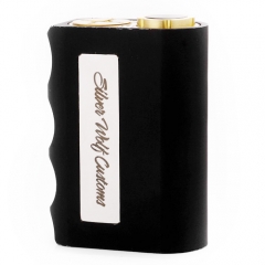 Delubio Style 18650 Unregulated Series Mechanical Box Mod - Black