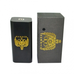 Hammer of God v3 Style Parallel-Series  Mechanical Mod - Black