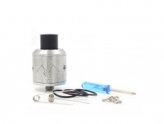 Goon Style 24mm Rebuildable Dripping Atomizer - Silver