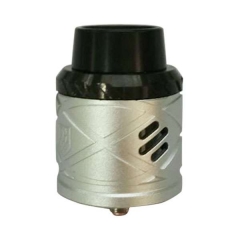 Royal Hunter X 24mm Aluminum Rebuildable Dripping Atomizer - Silver