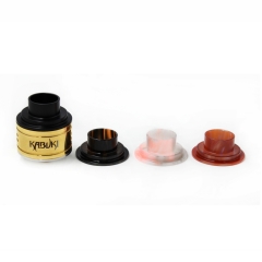 Kabuki Style 24mm Rebuidlable Dripping Atomizer RDA  - Brass