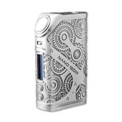 Authentic Teslacigs Nano 120W VW TC APV Box Mod - Silver