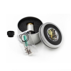 Kryten Style 24mm Rebuidlable Dripping Atomizer RDA w/Bottom Feeding Pin- Silver